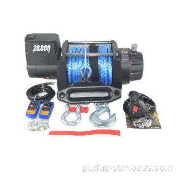 Motor potente guincho elétrico 12v / 24v 20000lbs